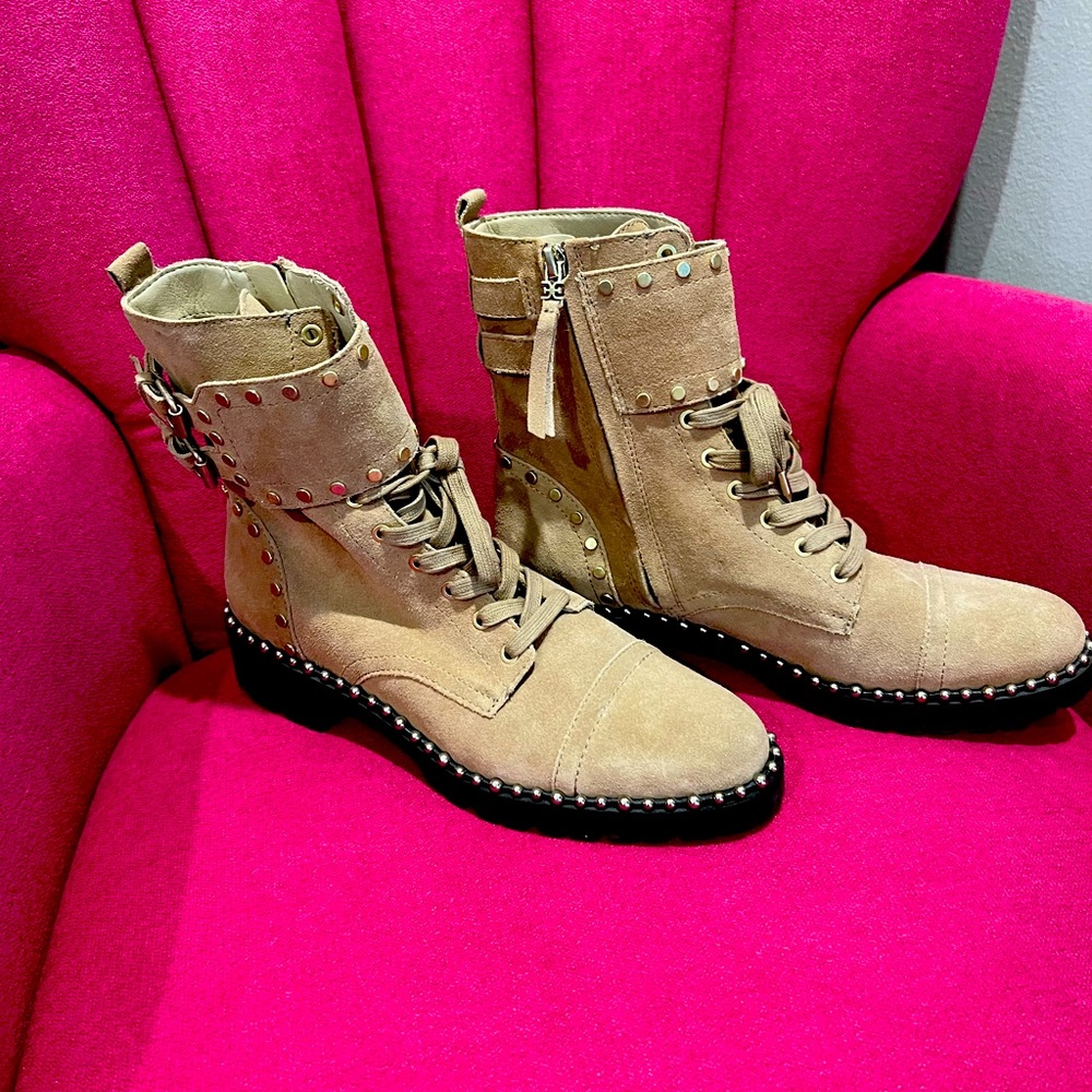 Suede studded Sam Edelman boots